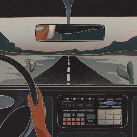 7pm friday, 95 degrees cover art